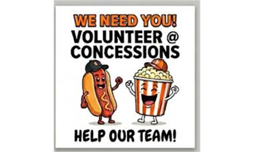 Concessions Help Needed
